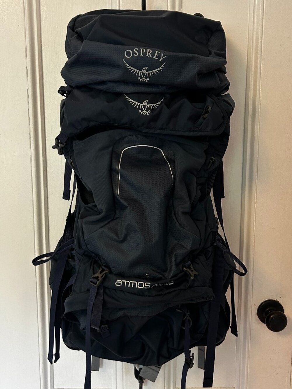 Osprey Atmos AG 65 Backpack - Navy Blue - M/L